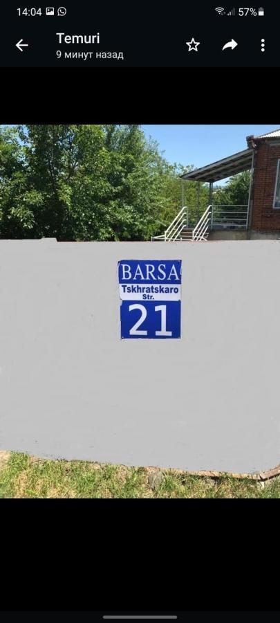 Barsa Apartman Zestafoni Kültér fotó